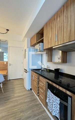Apartamento à venda com 53m², 1 quarto e 2 vagasCozinha