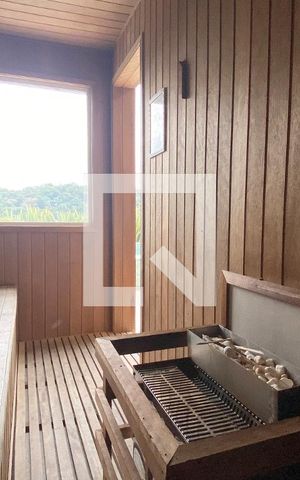 Apartamento à venda com 53m², 1 quarto e 2 vagasSaúna