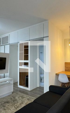 Apartamento à venda com 53m², 1 quarto e 2 vagasSala