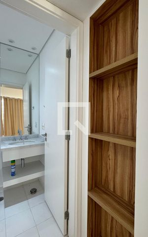 Apartamento à venda com 53m², 1 quarto e 2 vagasLavabo