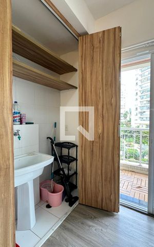 Apartamento à venda com 53m², 1 quarto e 2 vagasÁrea de Serviço