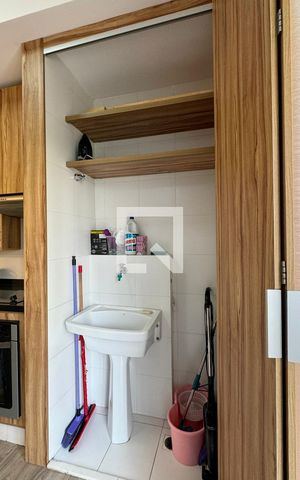 Apartamento à venda com 53m², 1 quarto e 2 vagasÁrea de Serviço
