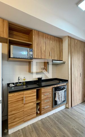 Apartamento à venda com 53m², 1 quarto e 2 vagasCozinha