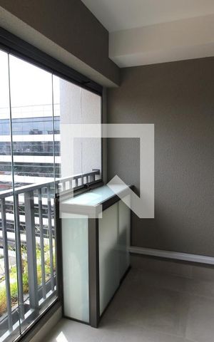Studio para alugar com 29m², 1 quarto e sem vagaVaranda