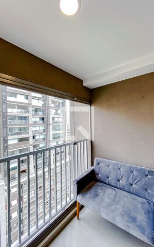 Studio para alugar com 22m², 1 quarto e sem vagaVaranda da Sala/Quarto