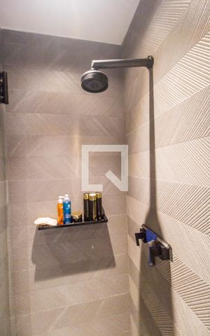 Apartamento para alugar com 54m², 1 quarto e 2 vagasBanheiro da Suíte