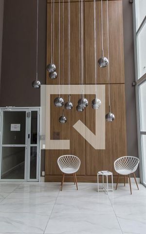 Apartamento para alugar com 54m², 1 quarto e 2 vagasHall social