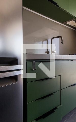 Apartamento para alugar com 54m², 1 quarto e 2 vagasCozinha