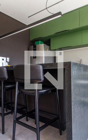 Apartamento para alugar com 54m², 1 quarto e 2 vagasCozinha