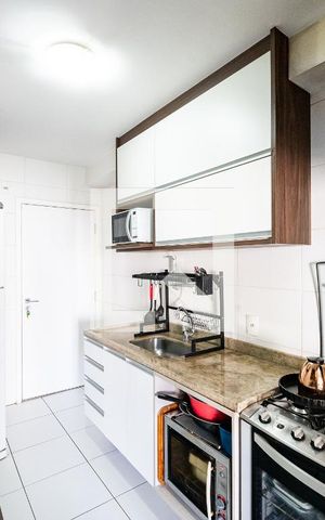Apartamento à venda com 108m², 3 quartos e 2 vagas Apartamento à venda com 108m², 3 quartos e 2 vagasCozinha