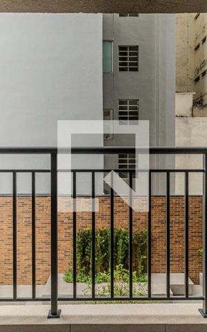 Studio à venda com 27m², 1 quarto e sem vagaVaranda