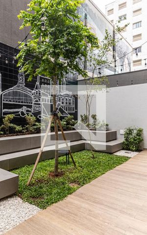 Studio à venda com 27m², 1 quarto e sem vagaJardim