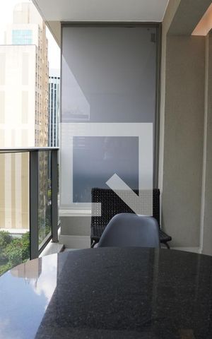 Studio à venda com 36m², 1 quarto e 1 vagaVaranda