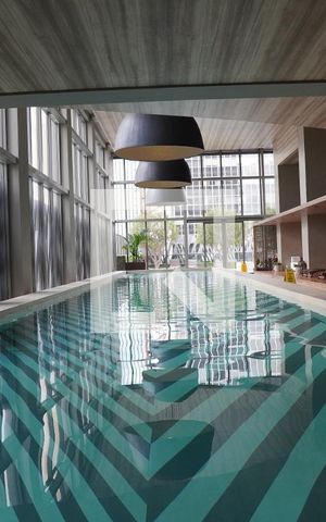 Studio à venda com 36m², 1 quarto e 1 vagaPiscina