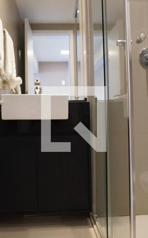 Studio à venda com 36m², 1 quarto e 1 vagaBanheiro