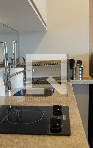 Studio à venda com 36m², 1 quarto e 1 vagaCozinha