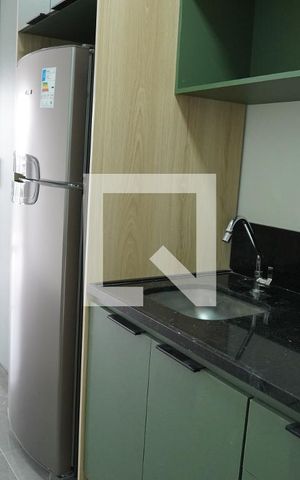 Studio para alugar com 27m², 1 quarto e sem vagaCozinha