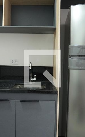 Studio à venda com 27m², 1 quarto e sem vagaCozinha