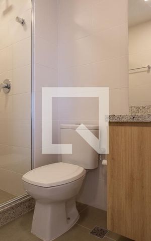 Apartamento à venda com 39m², 1 quarto e 2 vagas Apartamento à venda com 39m², 1 quarto e 2 vagasBanheiro