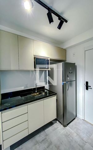 Studio para alugar com 25m², 1 quarto e sem vagaCozinha