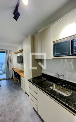 Studio para alugar com 25m², 1 quarto e sem vagaCozinha