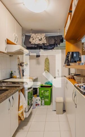 Apartamento para alugar com 60m², 2 quartos e sem vagaCozinha e Área de Serviço
