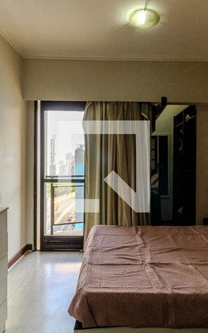 Studio para alugar com 32m², 1 quarto e 1 vagaQuarto