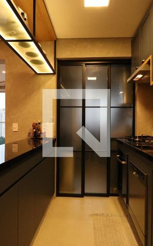 Apartamento à venda com 52m², 1 quarto e 1 vagaCozinha