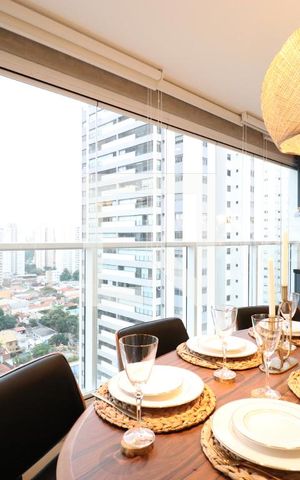 Apartamento à venda com 52m², 1 quarto e 1 vagaVaranda