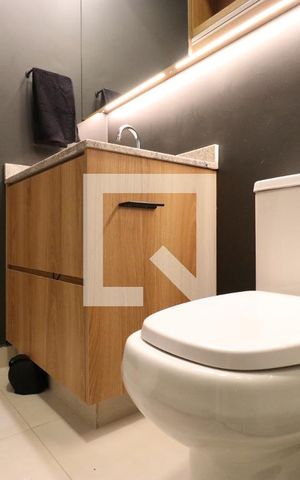 Apartamento à venda com 52m², 1 quarto e 1 vagaBanheiro da Suíte
