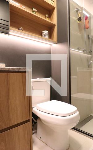 Apartamento à venda com 52m², 1 quarto e 1 vagaBanheiro da Suíte