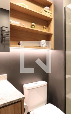 Apartamento à venda com 52m², 1 quarto e 1 vagaBanheiro da Suíte