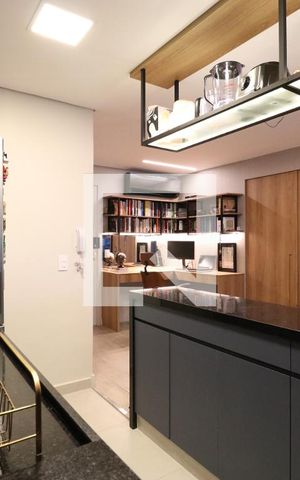 Apartamento à venda com 52m², 1 quarto e 1 vagaCozinha