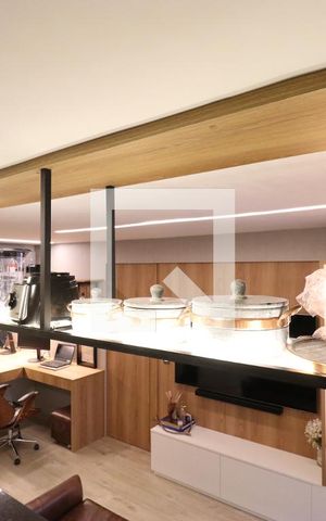 Apartamento à venda com 52m², 1 quarto e 1 vagaDetalhe da cozinha