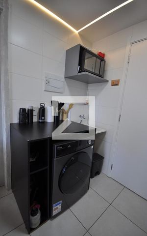 Apartamento à venda com 30m², 1 quarto e sem vagaArea de serviço