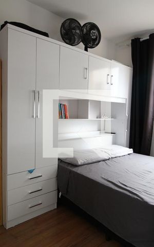 Apartamento para alugar com 26m², 1 quarto e sem vagaQuarto