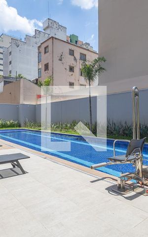 Studio à venda com 25m², 1 quarto e sem vagaPiscina