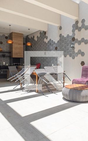 Studio à venda com 25m², 1 quarto e sem vagaChurrasqueira