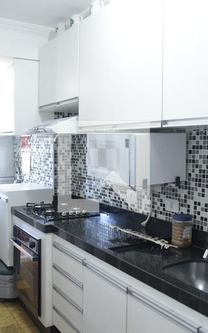 Apartamento para alugar com 57m², 2 quartos e 1 vagaCozinha e Área de Serviço