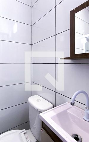 Studio para alugar com 10m², 1 quarto e sem vaga Studio para alugar com 10m², 1 quarto e sem vagaBanheiro