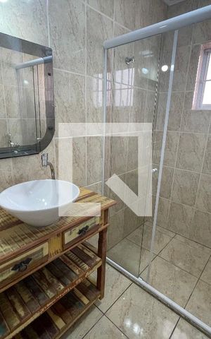 Studio para alugar com 17m², 1 quarto e sem vaga Studio para alugar com 17m², 1 quarto e sem vagaBanheiro
