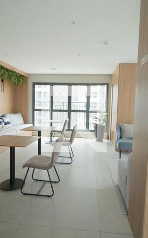 Apartamento para alugar com 29m², 1 quarto e sem vaga Apartamento para alugar com 29m², 1 quarto e sem vagaÁrea comum - Salão de festas