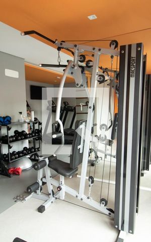 Apartamento para alugar com 29m², 1 quarto e sem vaga Apartamento para alugar com 29m², 1 quarto e sem vagaÁrea comum - Academia