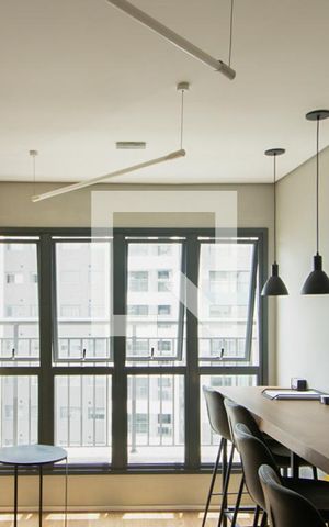 Apartamento para alugar com 29m², 1 quarto e sem vaga Apartamento para alugar com 29m², 1 quarto e sem vagaCo-working