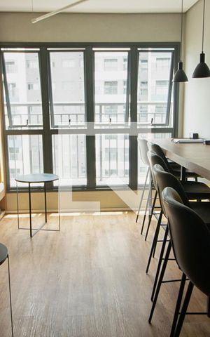 Apartamento para alugar com 29m², 1 quarto e sem vaga Apartamento para alugar com 29m², 1 quarto e sem vagaCo-working