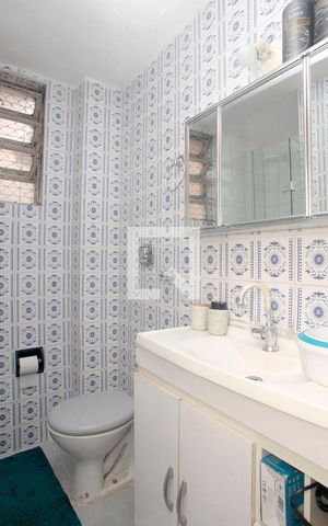 Apartamento à venda com 38m², 1 quarto e sem vagaBanheiro