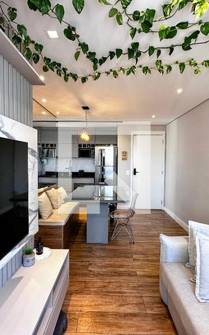 Apartamento à venda com 43m², 2 quartos e sem vagaSala