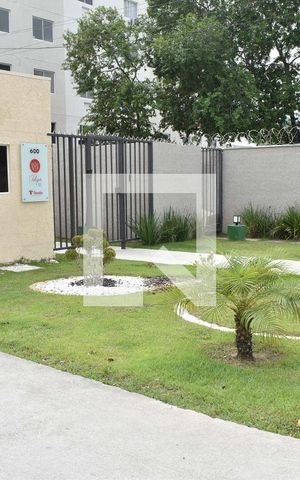 Apartamento para alugar com 46m², 2 quartos e 1 vagaFachada e portaria