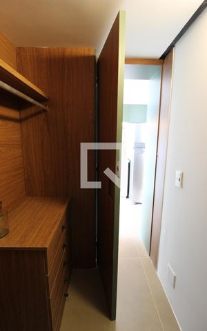 Apartamento para alugar com 38m², 1 quarto e 1 vagaCloset