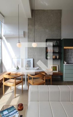 Apartamento para alugar com 38m², 1 quarto e 1 vagaSala